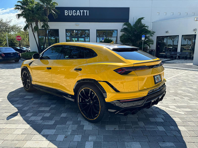 urus back view